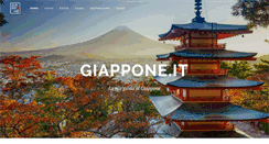 Desktop Screenshot of giappone.it